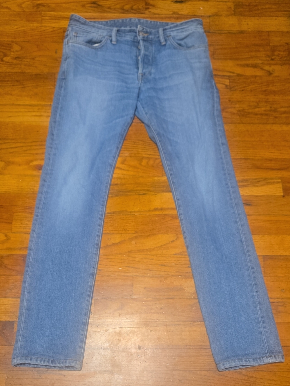 Buck Mason Maverick Slim Jeans 31×34 (32x31.5) Double Dipped 14 oz Denim USA